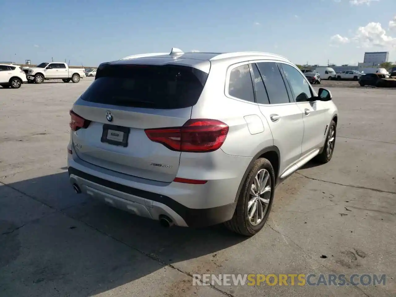 4 Photograph of a damaged car 5UXTR7C56KLR47742 BMW X3 2019