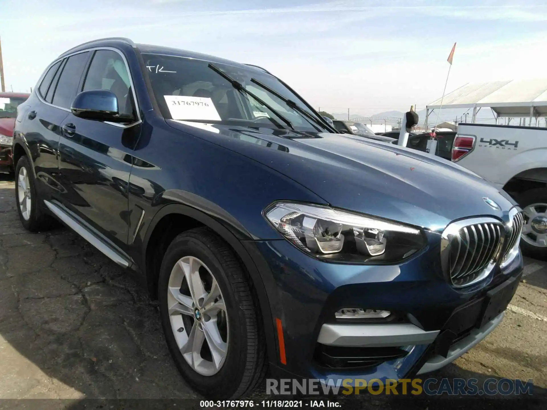 1 Photograph of a damaged car 5UXTR7C56KLR48292 BMW X3 2019