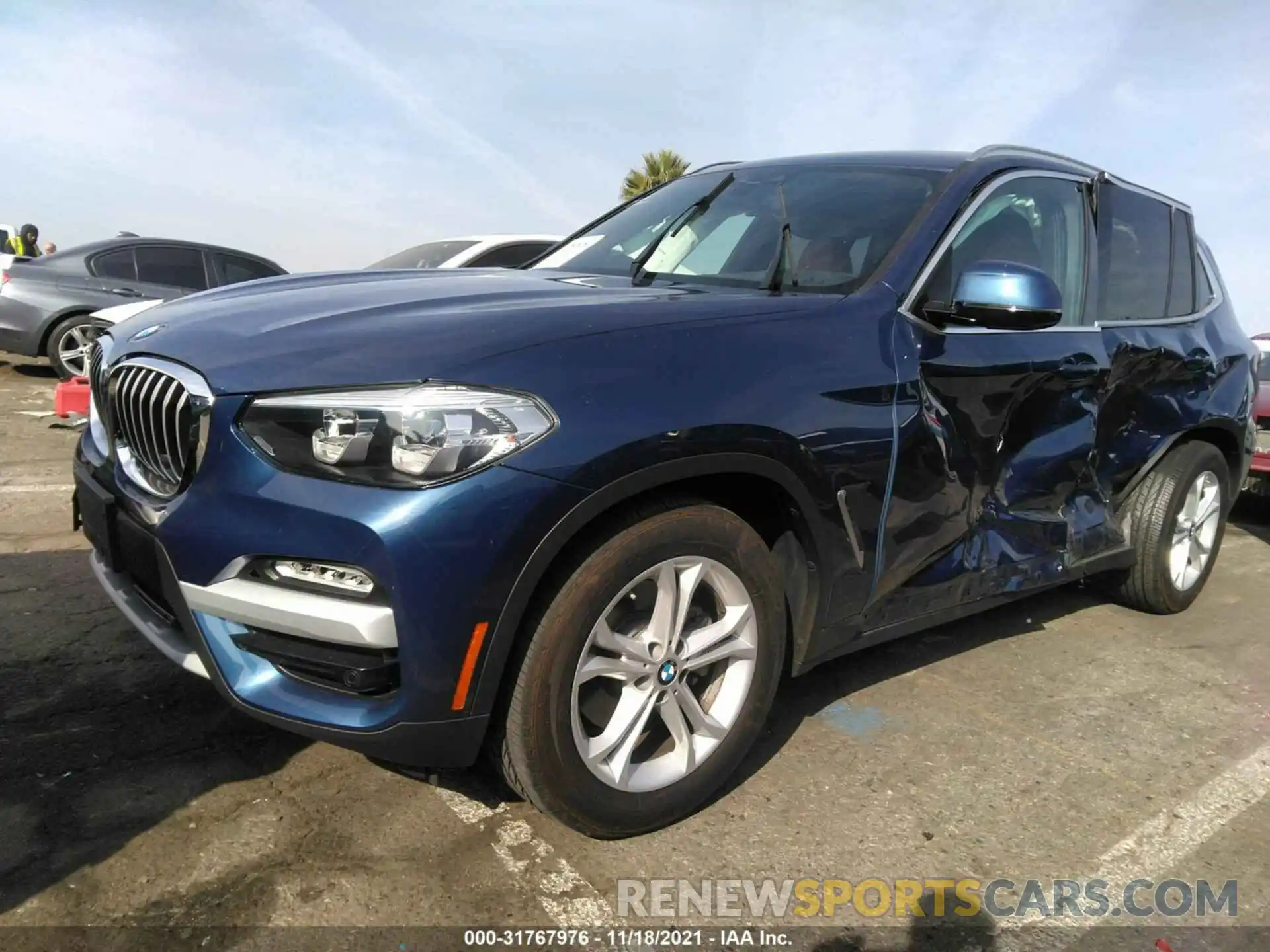 2 Photograph of a damaged car 5UXTR7C56KLR48292 BMW X3 2019