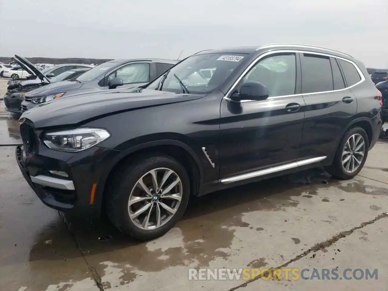 1 Photograph of a damaged car 5UXTR7C56KLR49412 BMW X3 2019