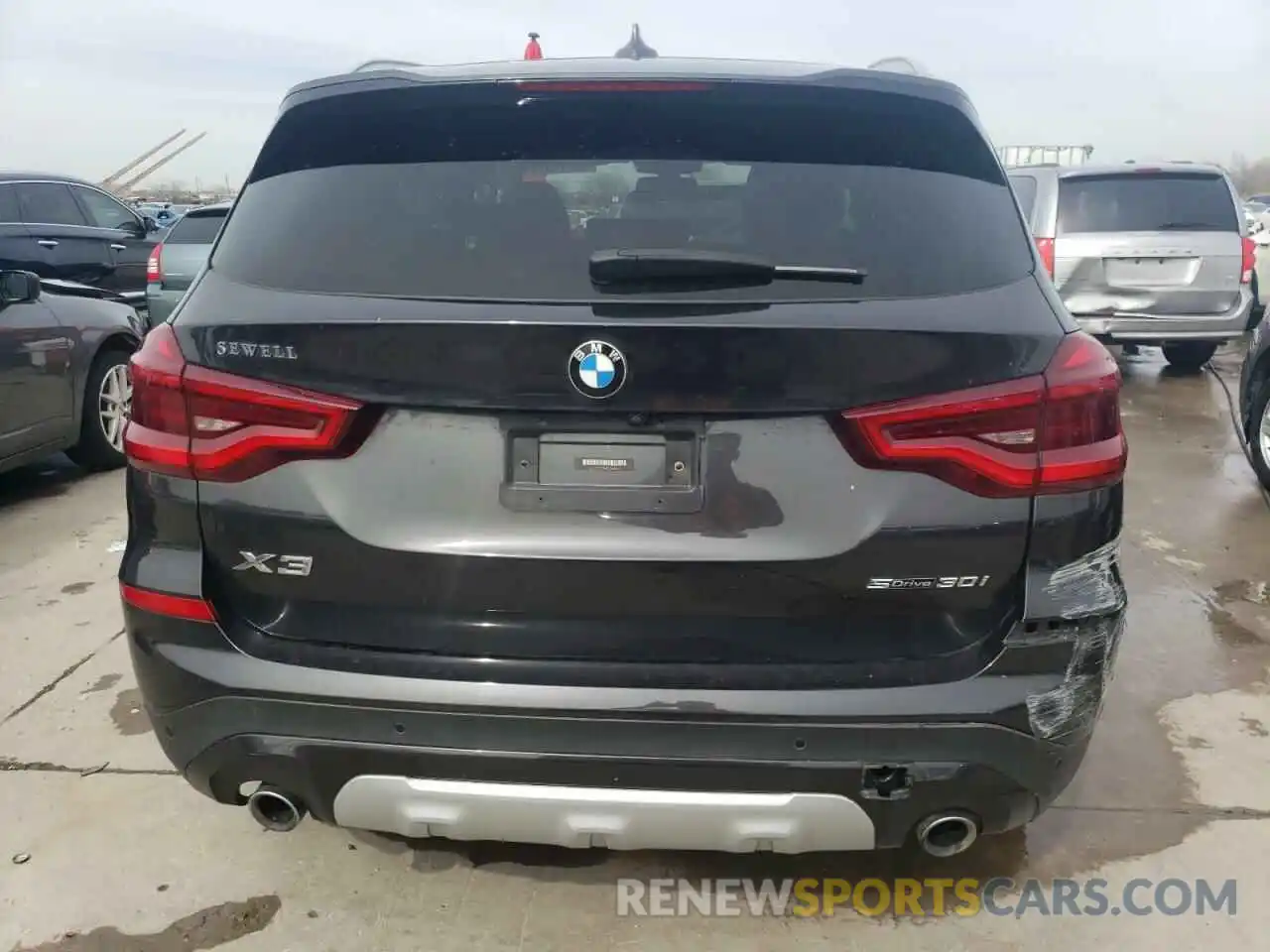 6 Photograph of a damaged car 5UXTR7C56KLR49412 BMW X3 2019