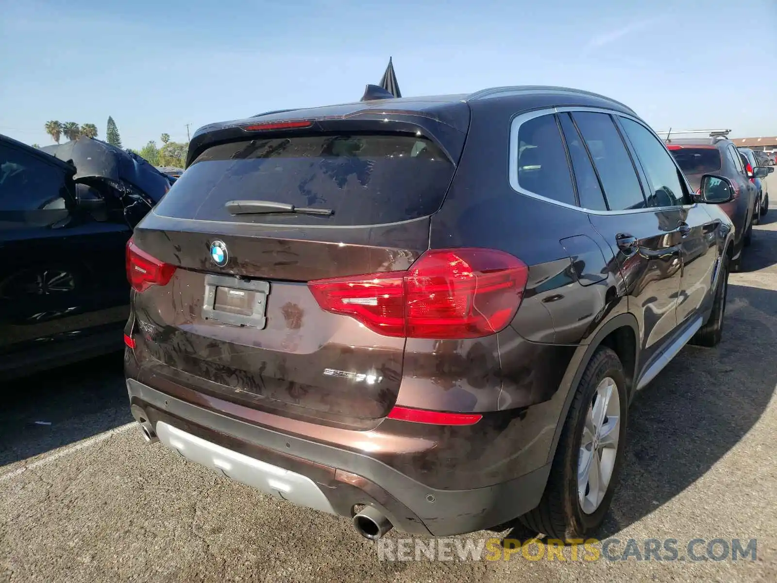 4 Photograph of a damaged car 5UXTR7C56KLR49944 BMW X3 2019