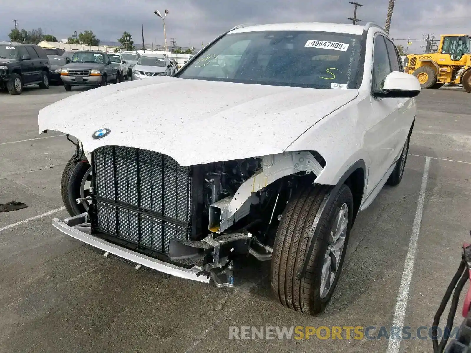 2 Photograph of a damaged car 5UXTR7C56KLR51502 BMW X3 2019