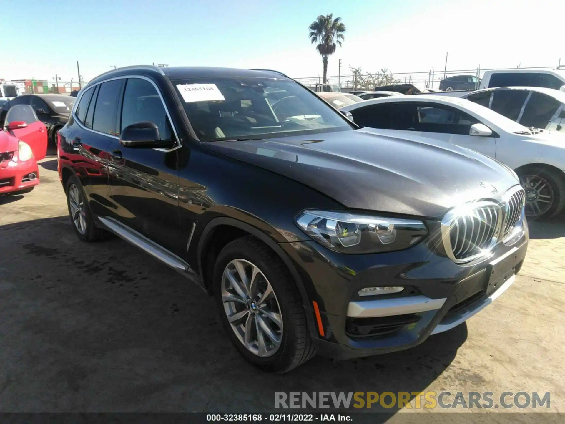 1 Photograph of a damaged car 5UXTR7C56KLR53475 BMW X3 2019