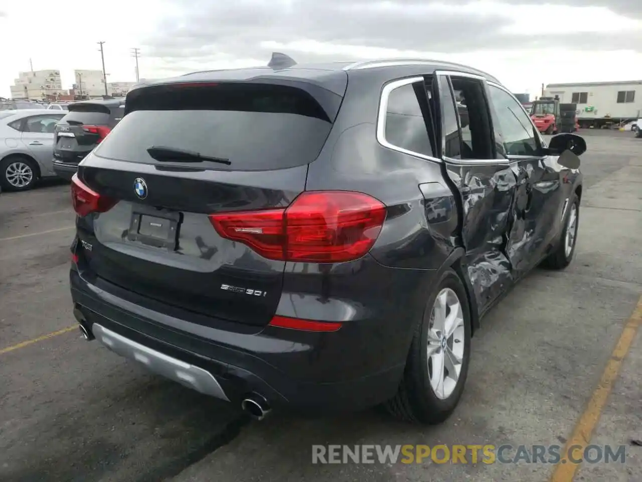 4 Photograph of a damaged car 5UXTR7C57KLA48522 BMW X3 2019