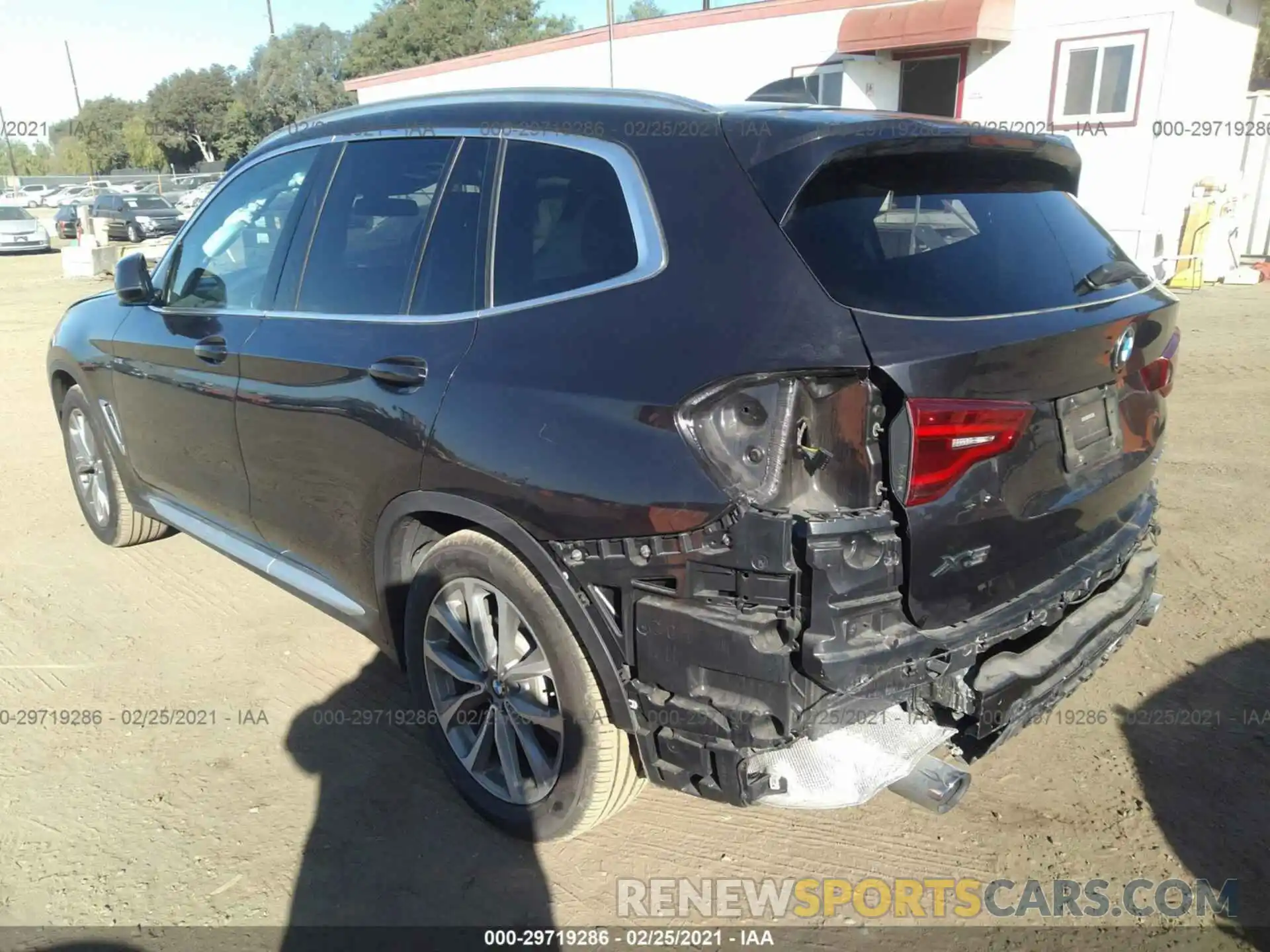 3 Photograph of a damaged car 5UXTR7C57KLA48553 BMW X3 2019