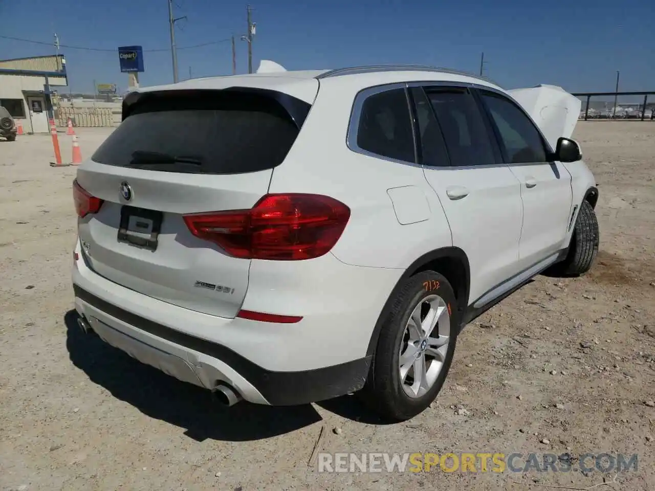 4 Photograph of a damaged car 5UXTR7C57KLE94251 BMW X3 2019