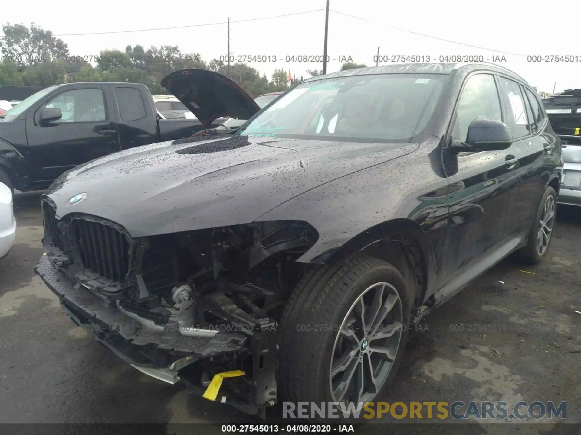 2 Photograph of a damaged car 5UXTR7C57KLE96369 BMW X3 2019