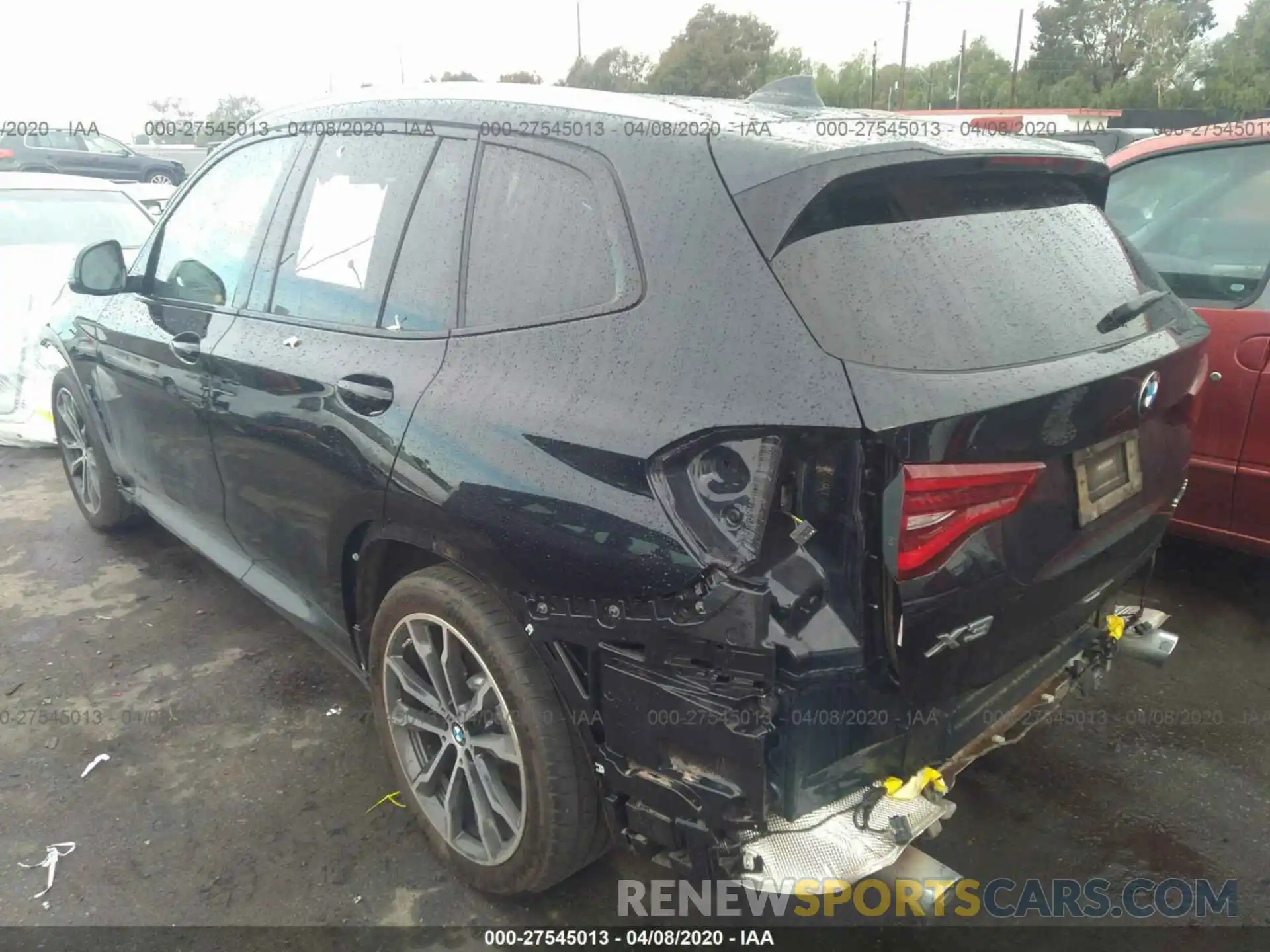 3 Photograph of a damaged car 5UXTR7C57KLE96369 BMW X3 2019