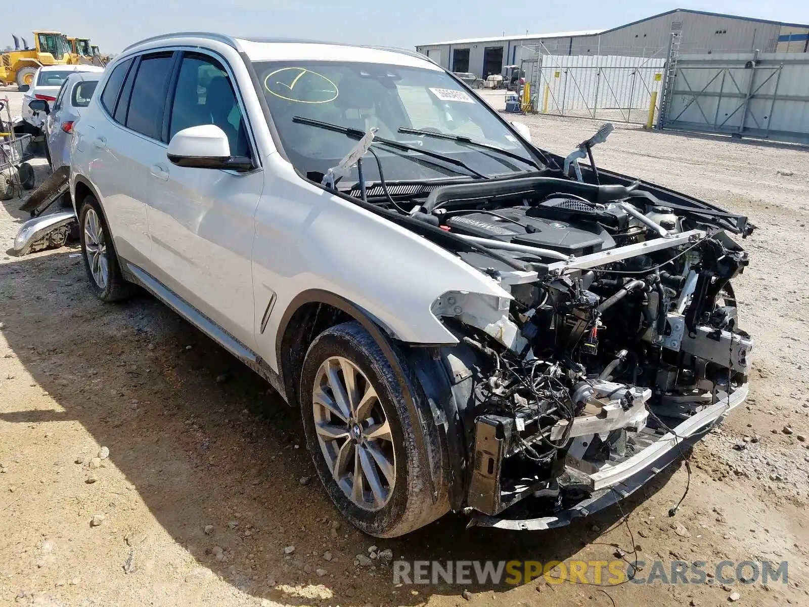 1 Photograph of a damaged car 5UXTR7C57KLE96534 BMW X3 2019