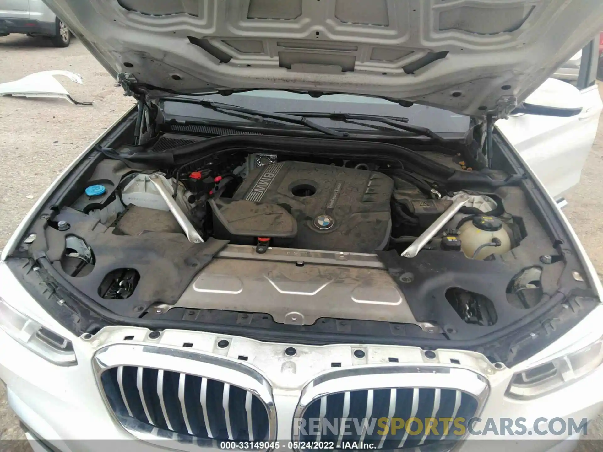 10 Фотография поврежденного автомобиля 5UXTR7C57KLE97568 BMW X3 2019