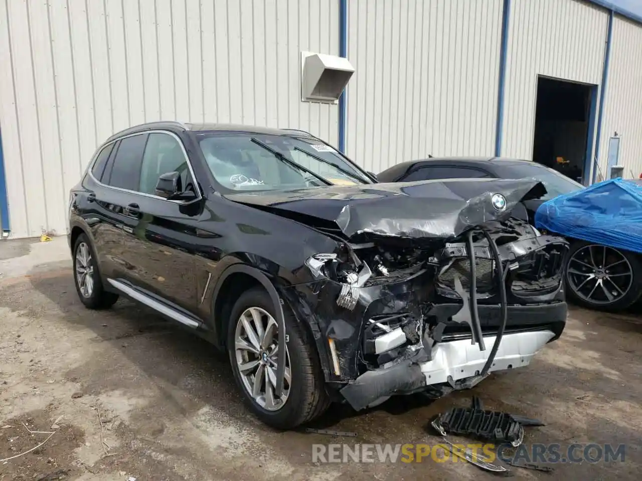 1 Photograph of a damaged car 5UXTR7C57KLE97814 BMW X3 2019