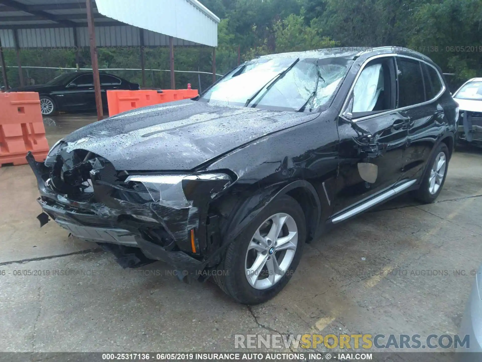 2 Photograph of a damaged car 5UXTR7C57KLF24624 BMW X3 2019