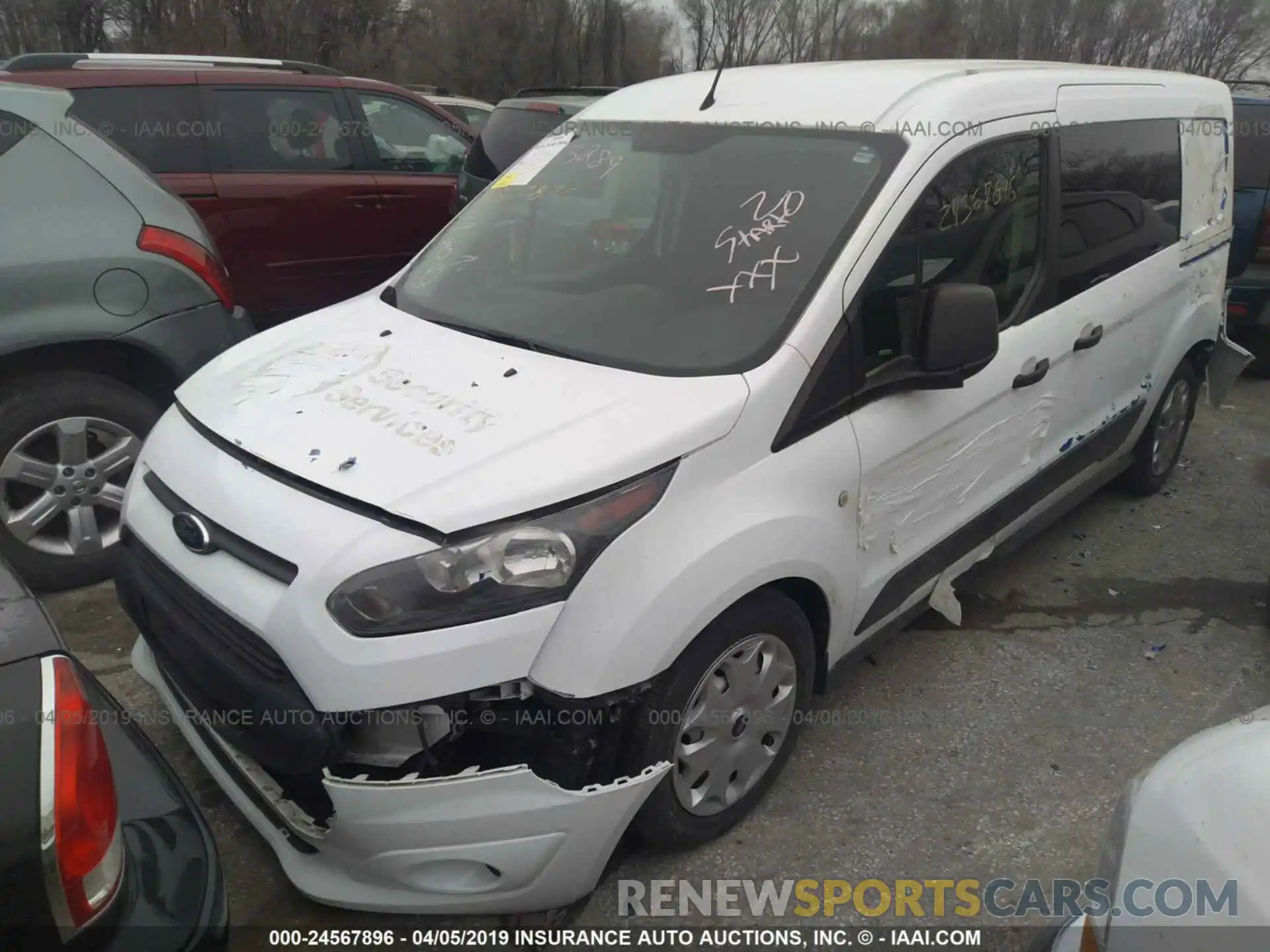 2 Photograph of a damaged car 5UXTR7C57KLF24784 BMW X3 2019