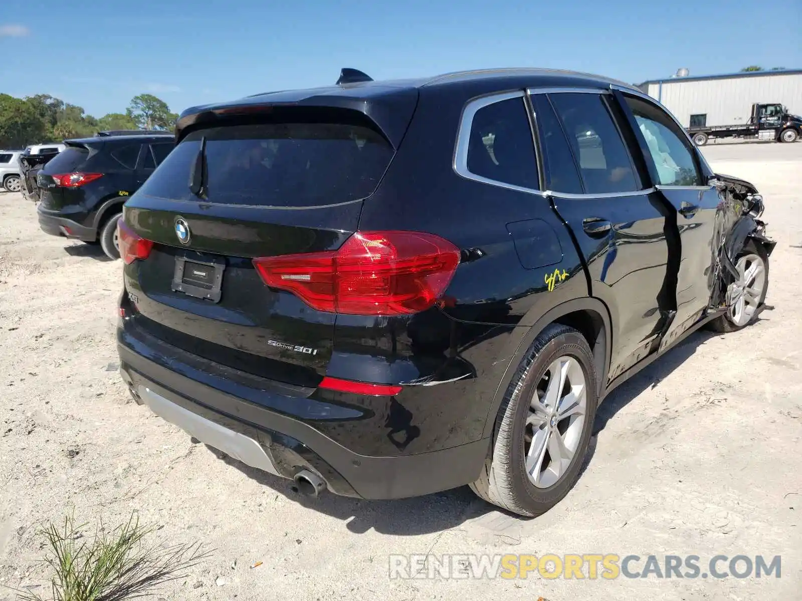 4 Photograph of a damaged car 5UXTR7C57KLF26843 BMW X3 2019