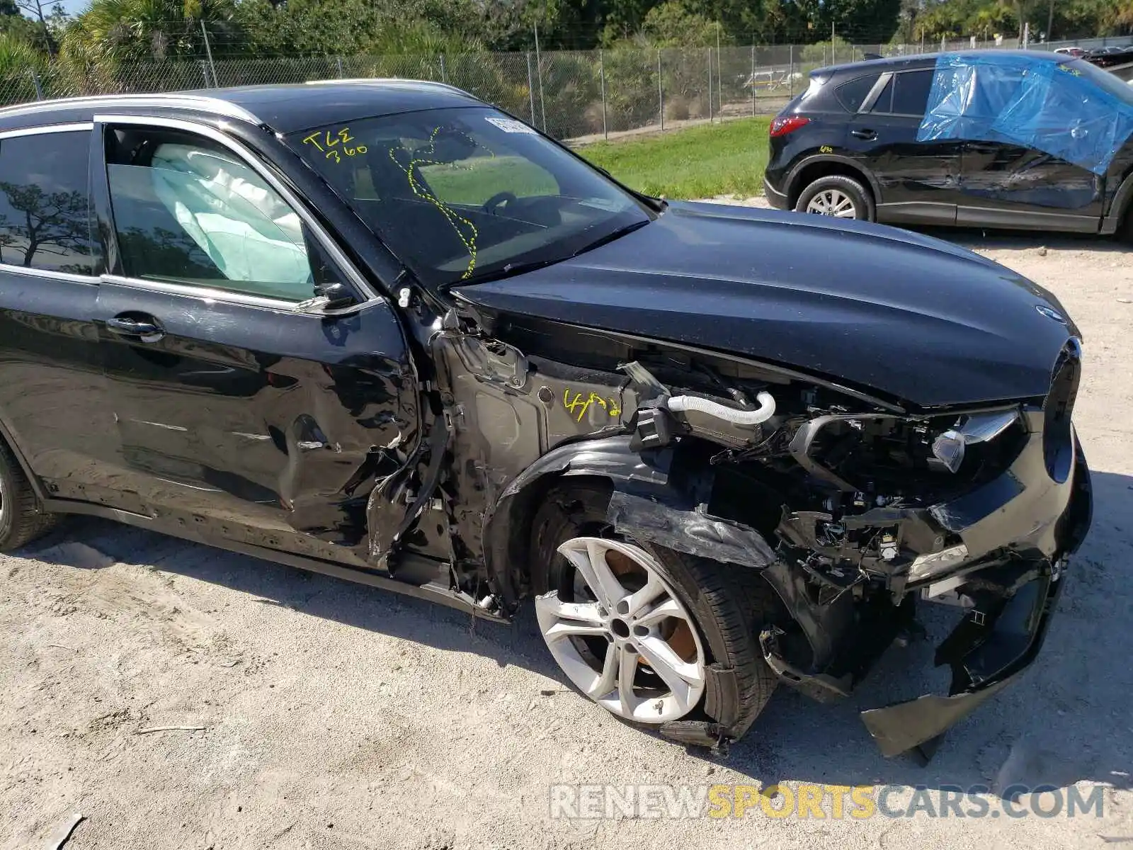 9 Photograph of a damaged car 5UXTR7C57KLF26843 BMW X3 2019