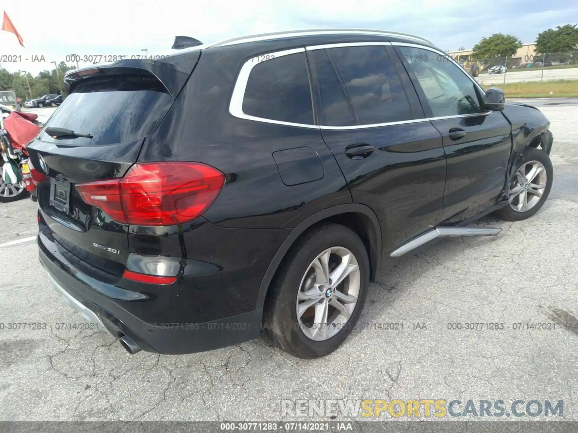 4 Photograph of a damaged car 5UXTR7C57KLF26857 BMW X3 2019