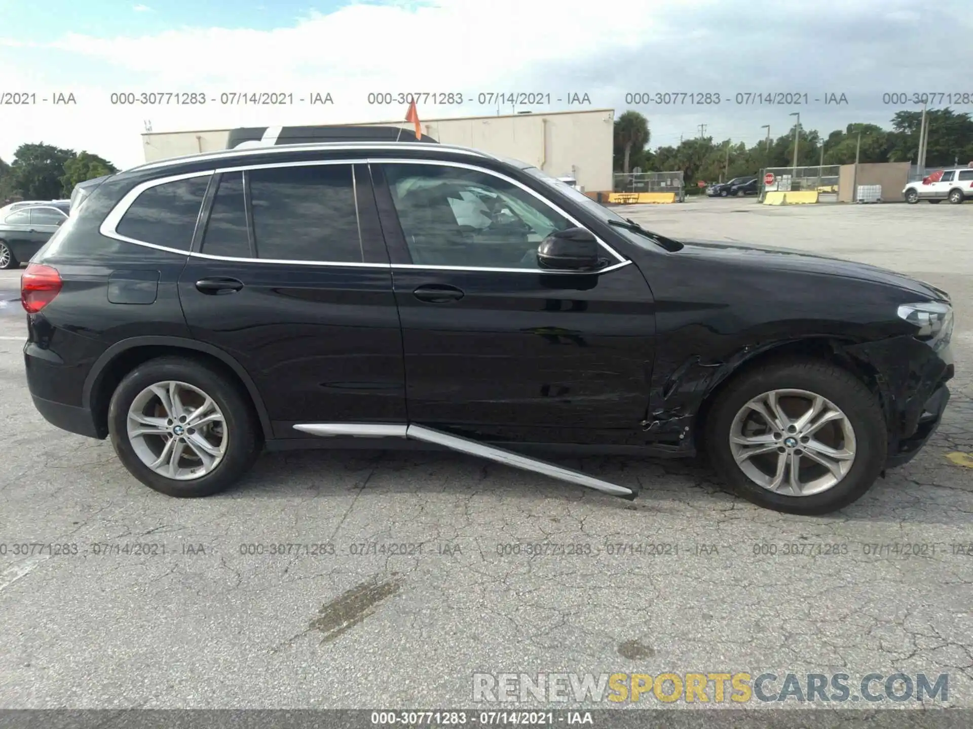 6 Photograph of a damaged car 5UXTR7C57KLF26857 BMW X3 2019