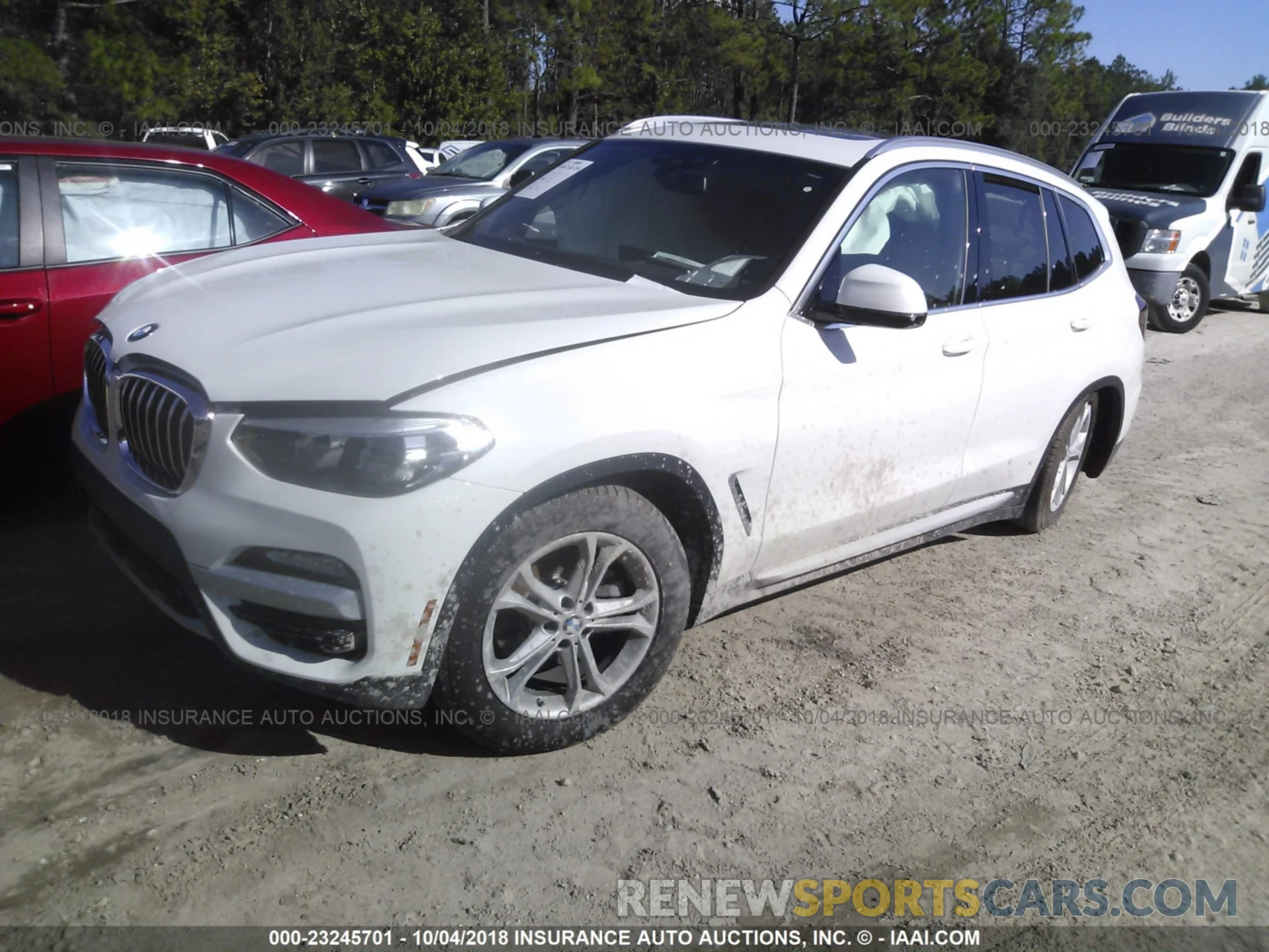 2 Photograph of a damaged car 5UXTR7C57KLF27331 Bmw X3 2019