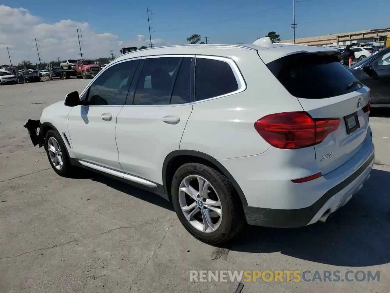 2 Photograph of a damaged car 5UXTR7C57KLF28236 BMW X3 2019