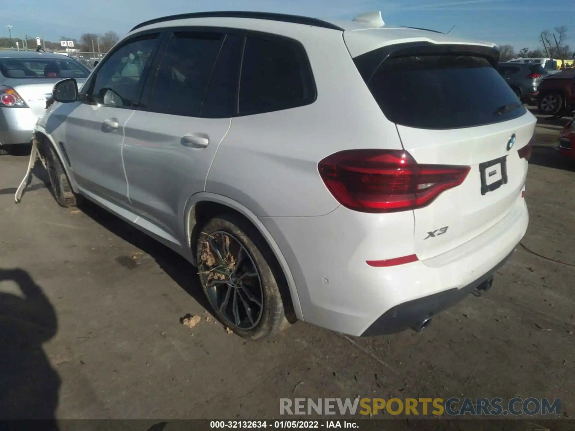 3 Photograph of a damaged car 5UXTR7C57KLF30343 BMW X3 2019