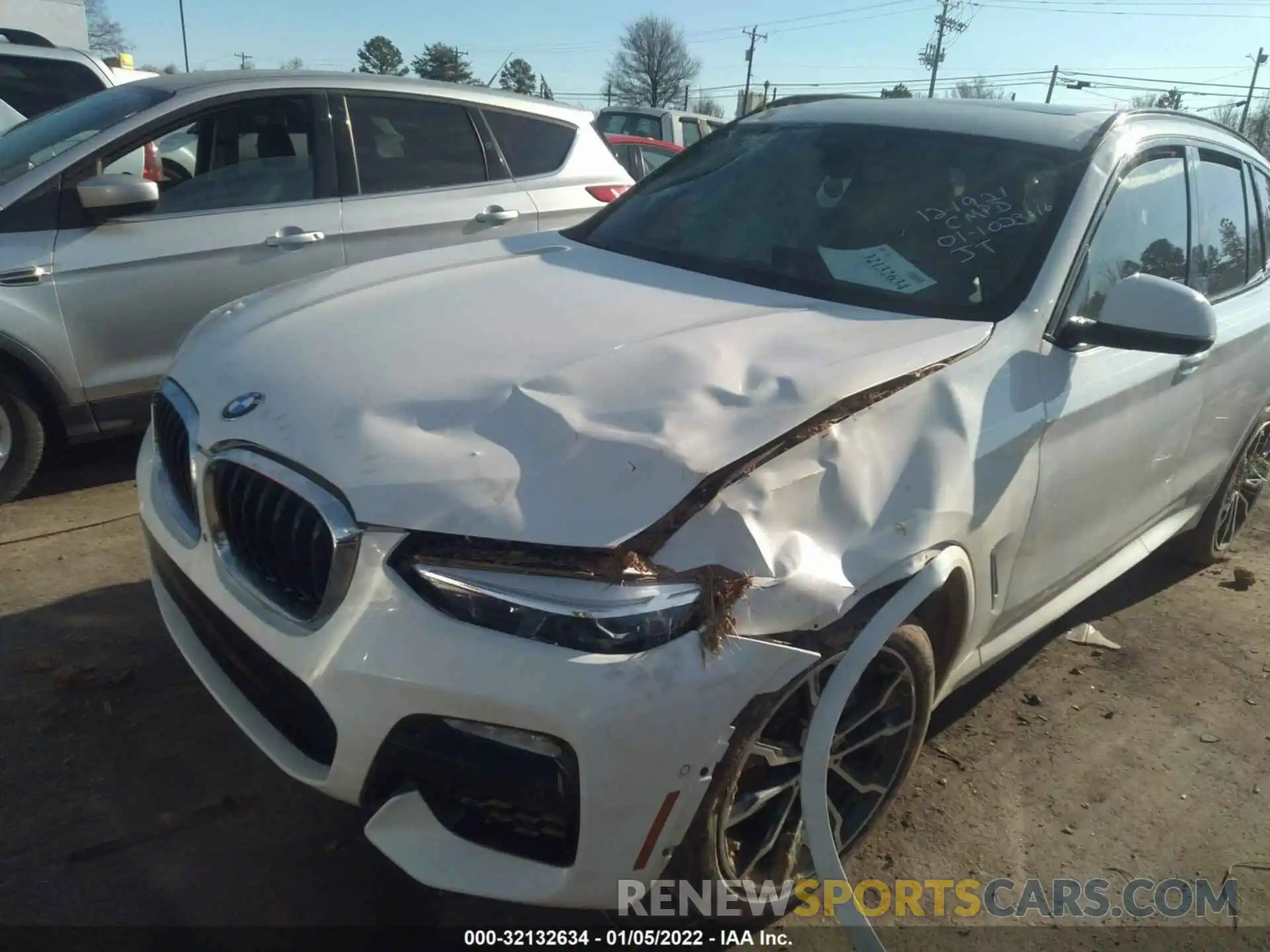 6 Photograph of a damaged car 5UXTR7C57KLF30343 BMW X3 2019