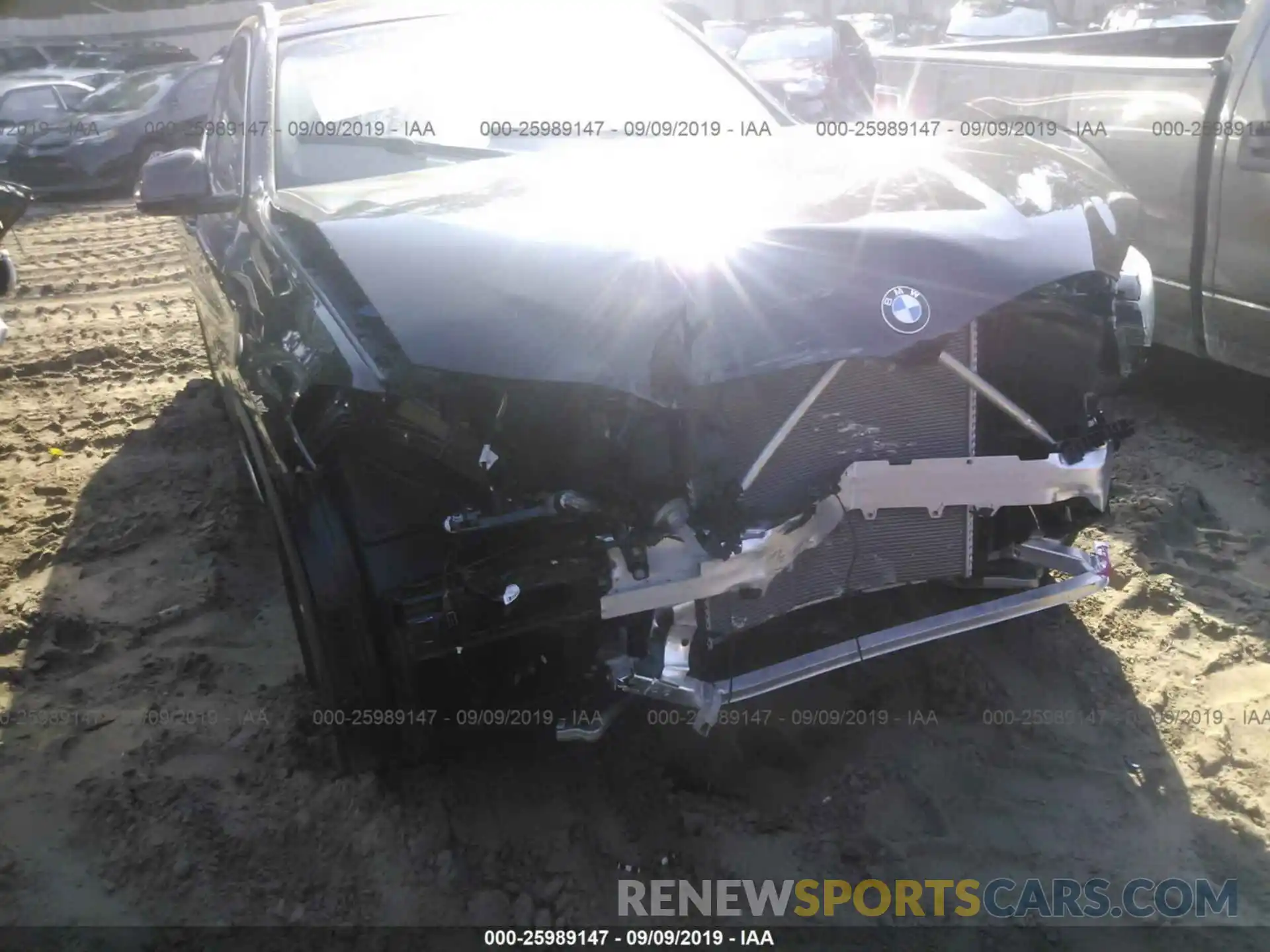 6 Photograph of a damaged car 5UXTR7C57KLF31198 BMW X3 2019