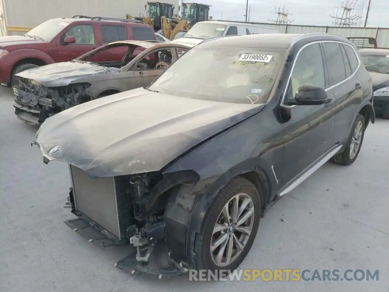 2 Photograph of a damaged car 5UXTR7C57KLF31279 BMW X3 2019