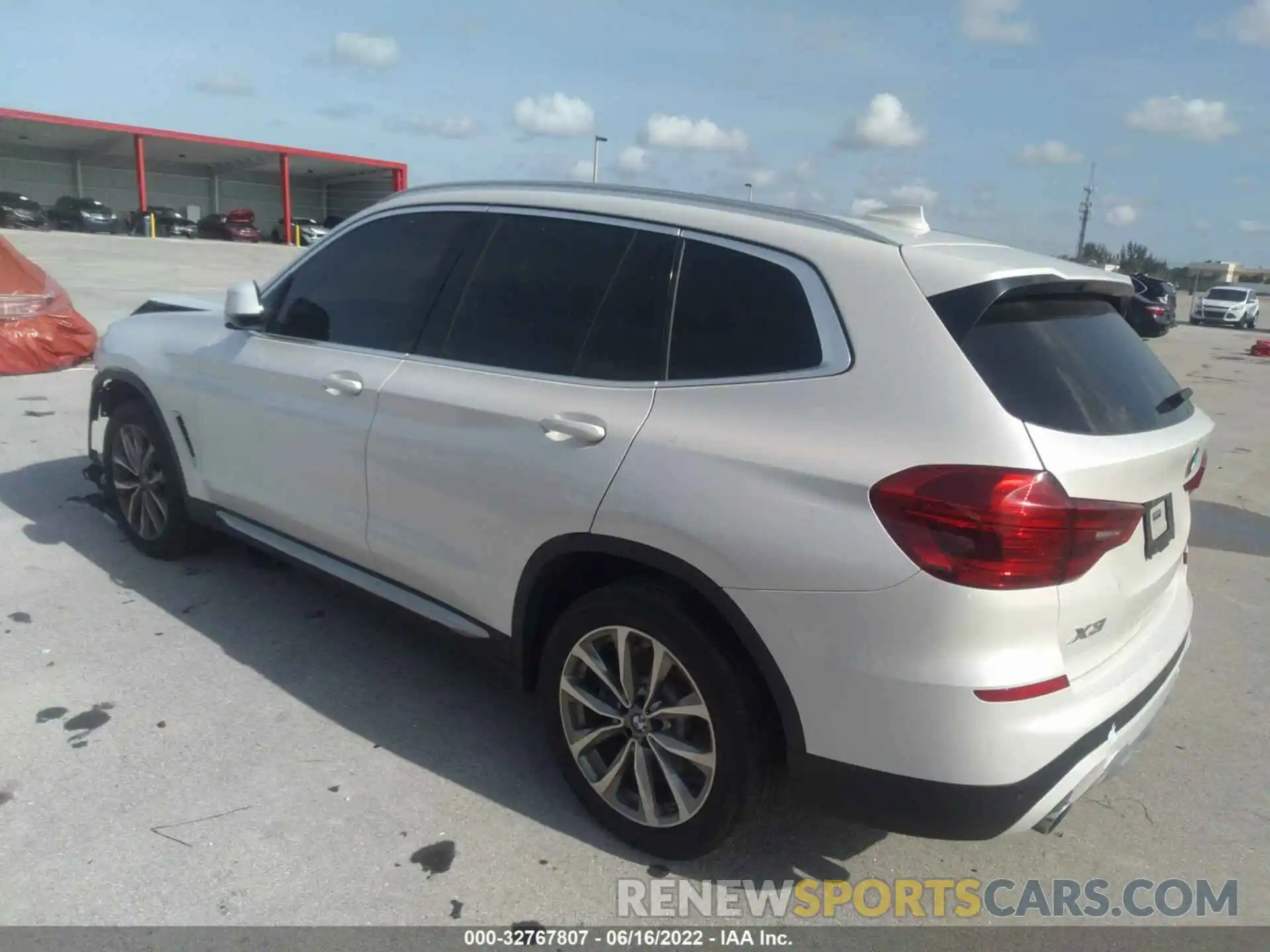 3 Photograph of a damaged car 5UXTR7C57KLF33159 BMW X3 2019