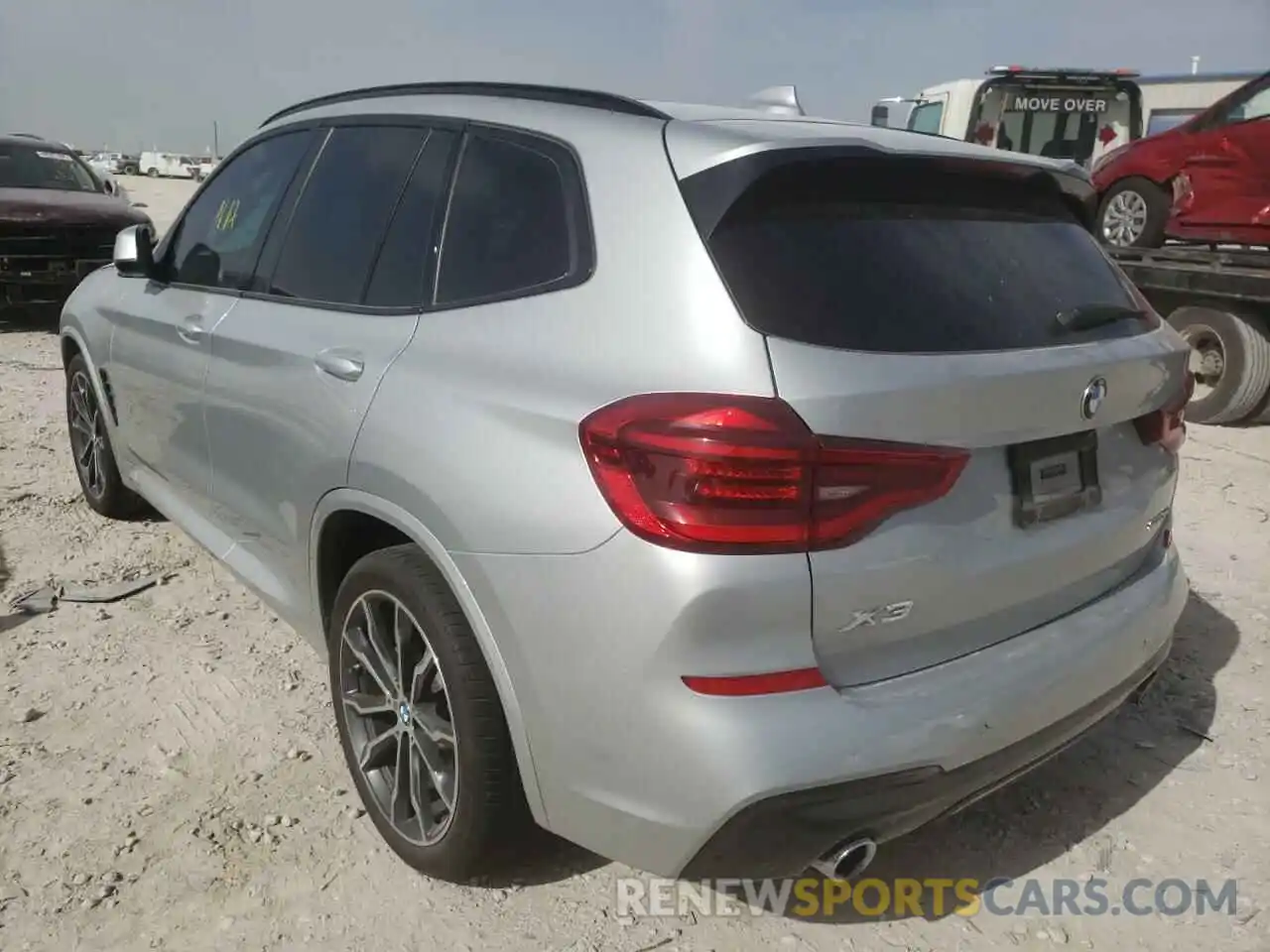 3 Photograph of a damaged car 5UXTR7C57KLF33632 BMW X3 2019