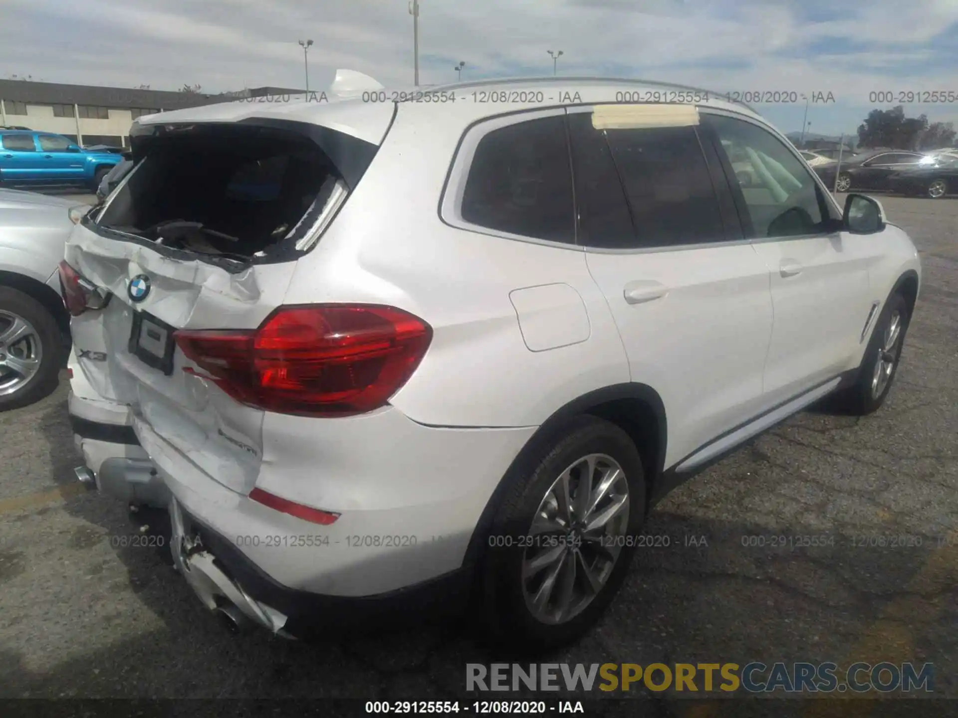 4 Photograph of a damaged car 5UXTR7C57KLF33842 BMW X3 2019