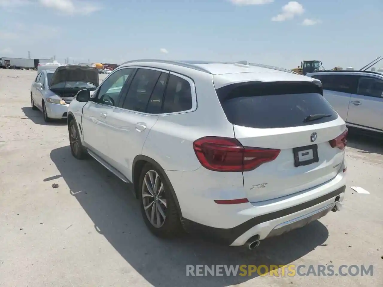 3 Photograph of a damaged car 5UXTR7C57KLF34554 BMW X3 2019