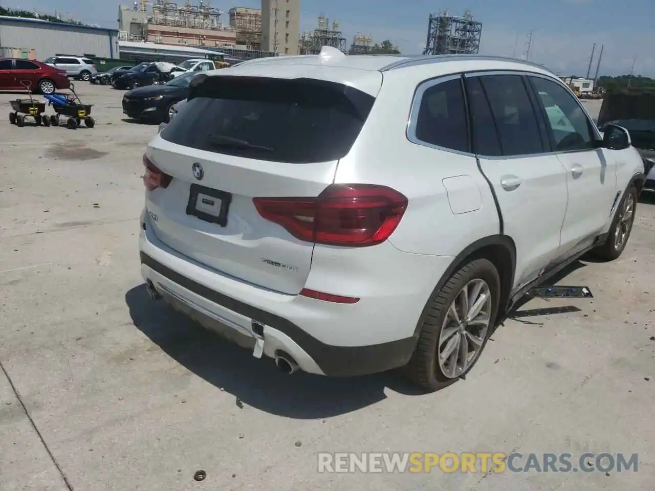 4 Photograph of a damaged car 5UXTR7C57KLF34554 BMW X3 2019