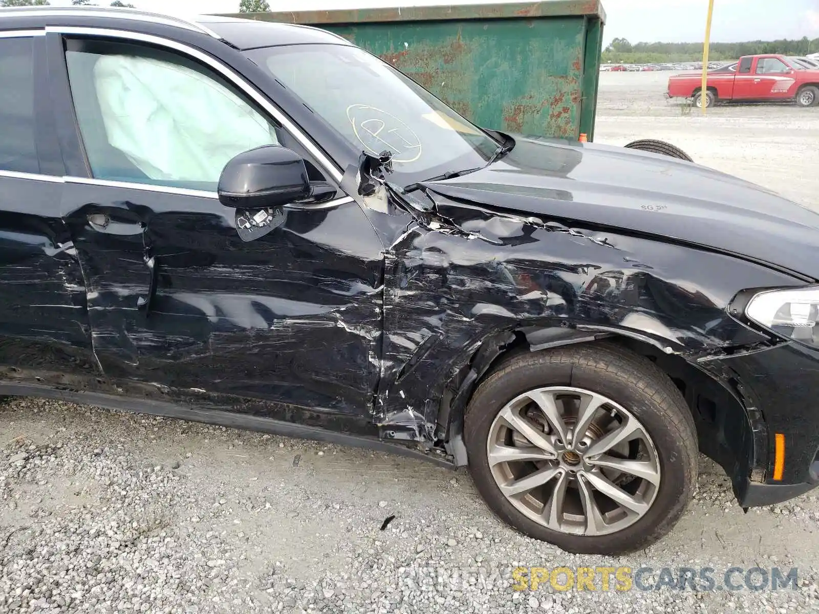 9 Photograph of a damaged car 5UXTR7C57KLF34943 BMW X3 2019