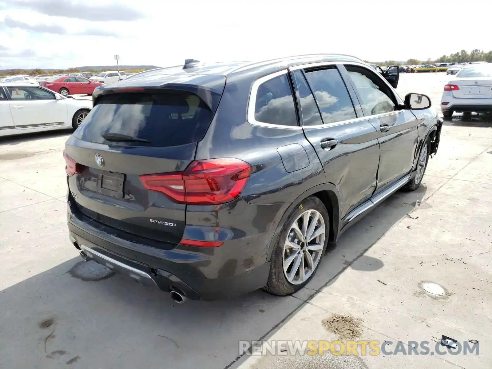 4 Photograph of a damaged car 5UXTR7C57KLF35512 BMW X3 2019