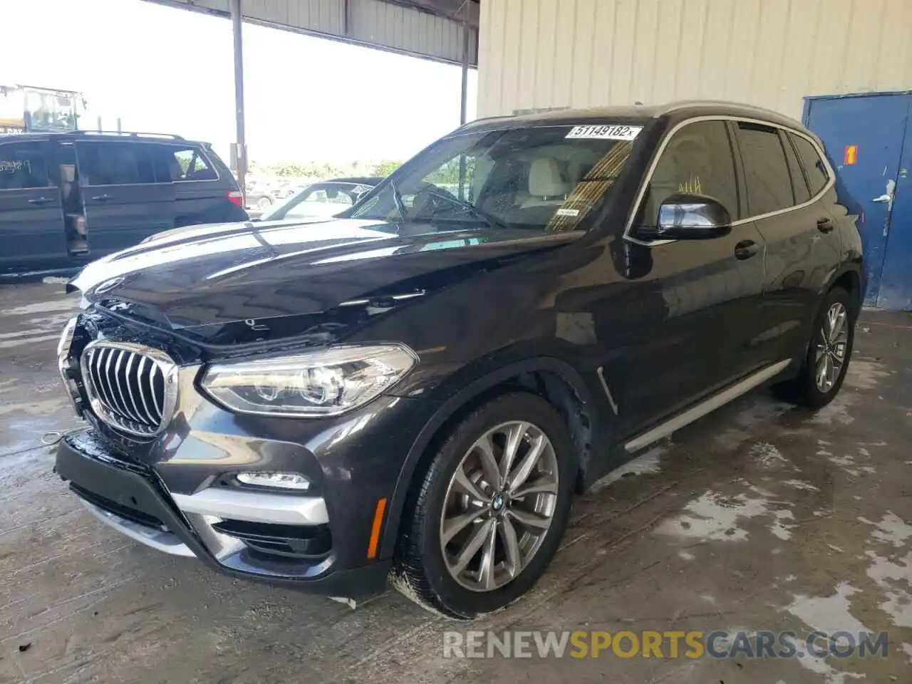 2 Photograph of a damaged car 5UXTR7C57KLF35591 BMW X3 2019