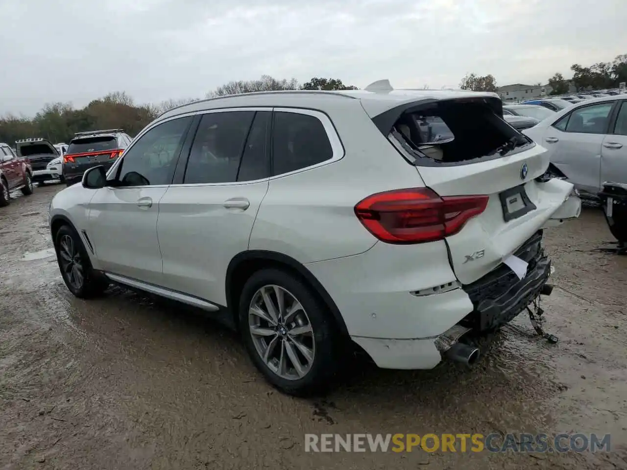 2 Photograph of a damaged car 5UXTR7C57KLF37356 BMW X3 2019