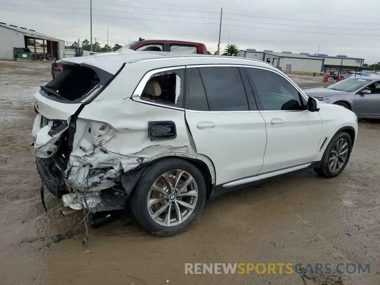 3 Photograph of a damaged car 5UXTR7C57KLF37356 BMW X3 2019