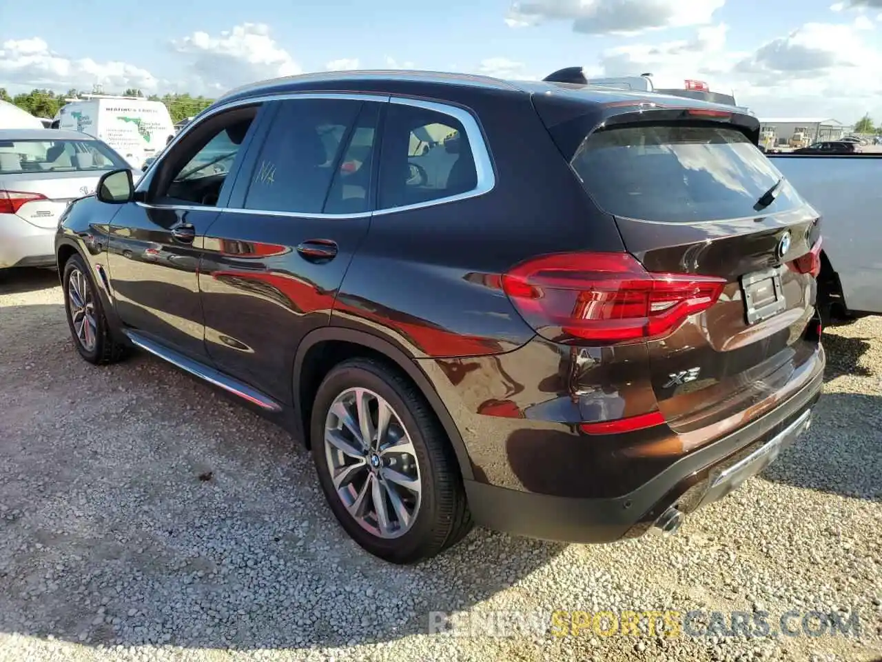 3 Photograph of a damaged car 5UXTR7C57KLF37437 BMW X3 2019