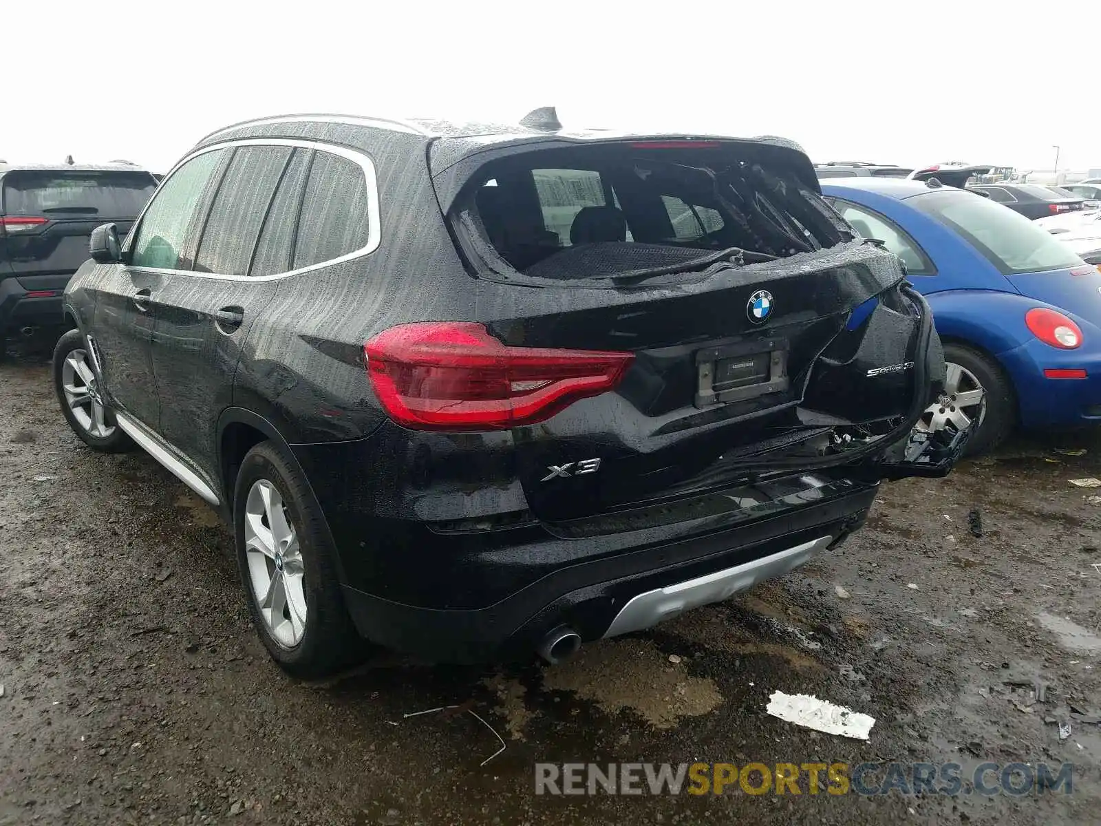 3 Photograph of a damaged car 5UXTR7C57KLR38760 BMW X3 2019
