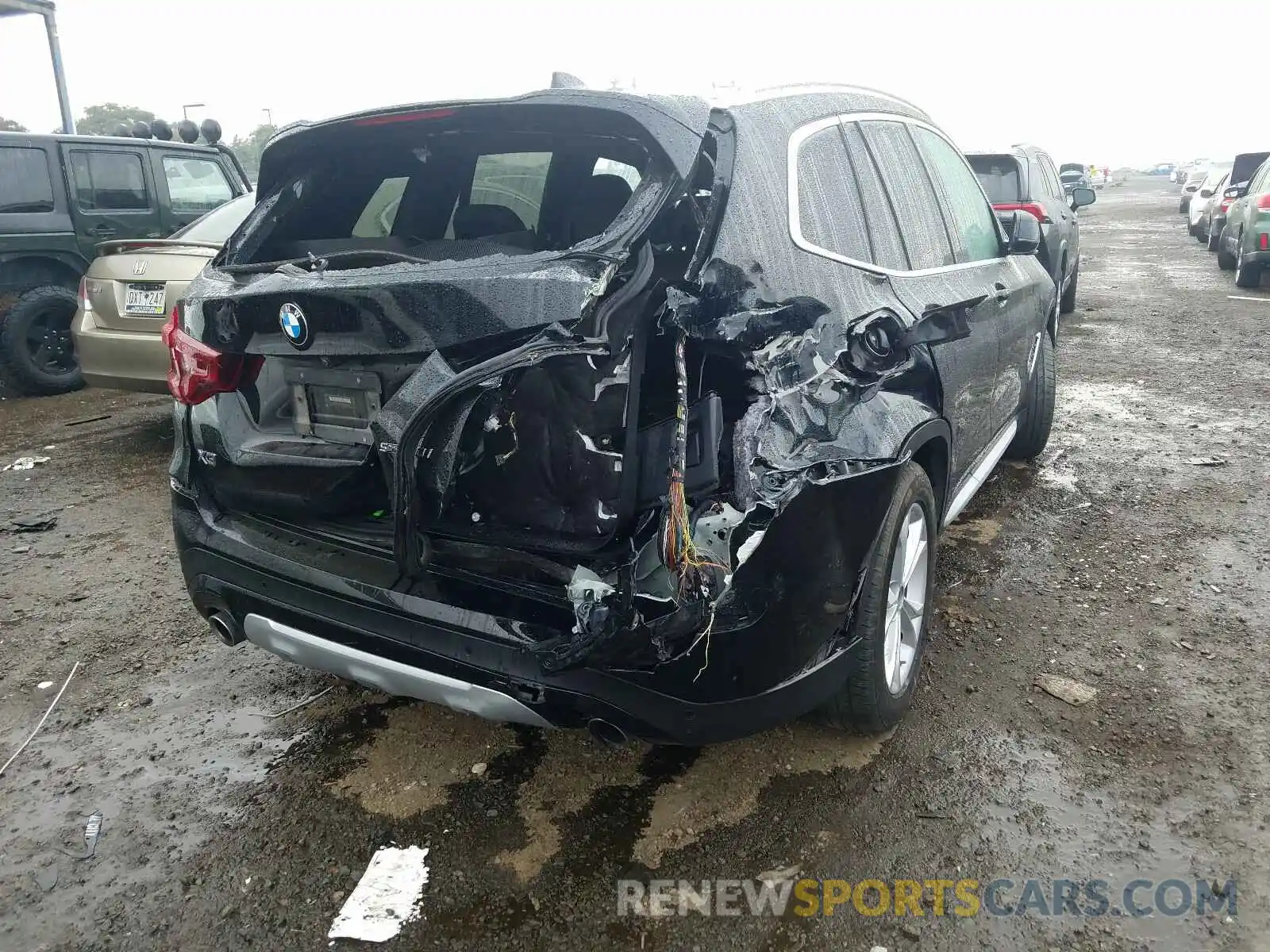 4 Photograph of a damaged car 5UXTR7C57KLR38760 BMW X3 2019