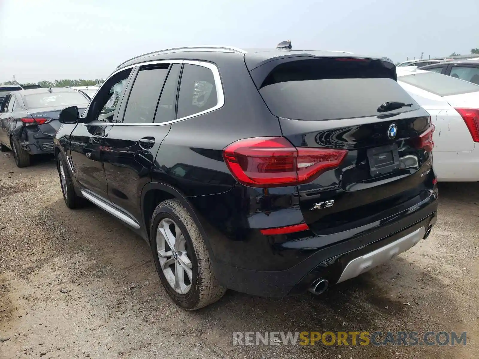 3 Photograph of a damaged car 5UXTR7C57KLR43781 BMW X3 2019