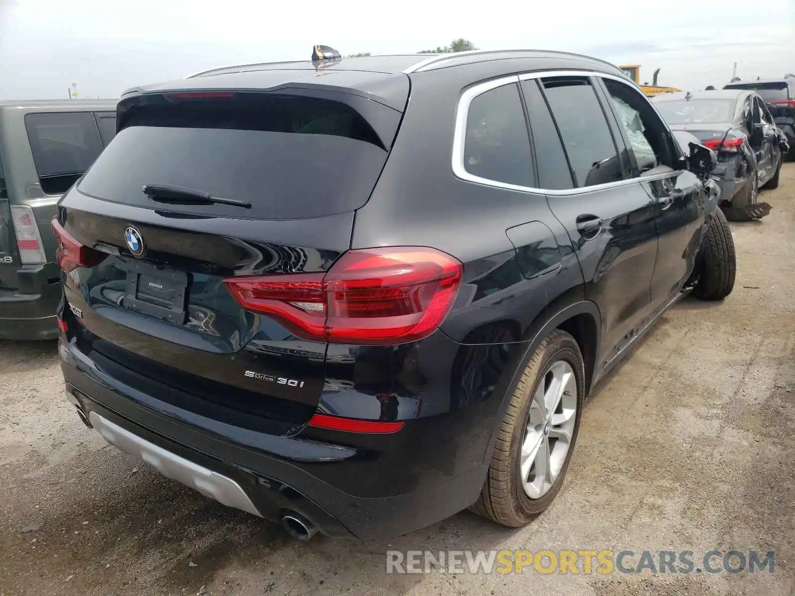 4 Photograph of a damaged car 5UXTR7C57KLR43781 BMW X3 2019