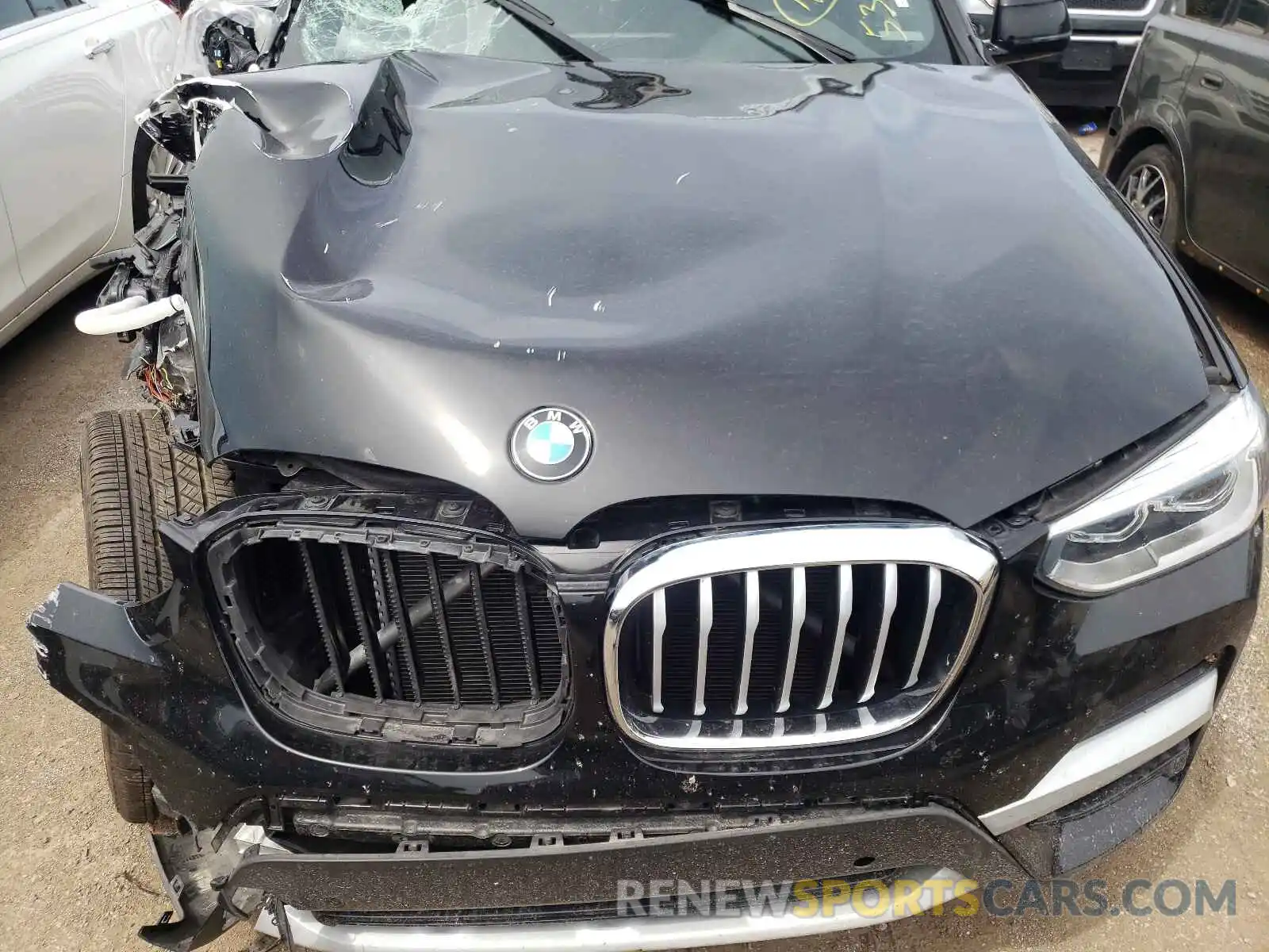 7 Photograph of a damaged car 5UXTR7C57KLR43781 BMW X3 2019