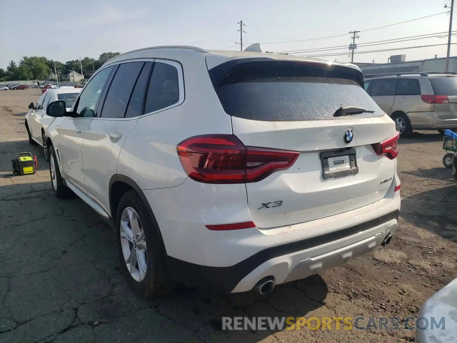 3 Photograph of a damaged car 5UXTR7C57KLR43831 BMW X3 2019