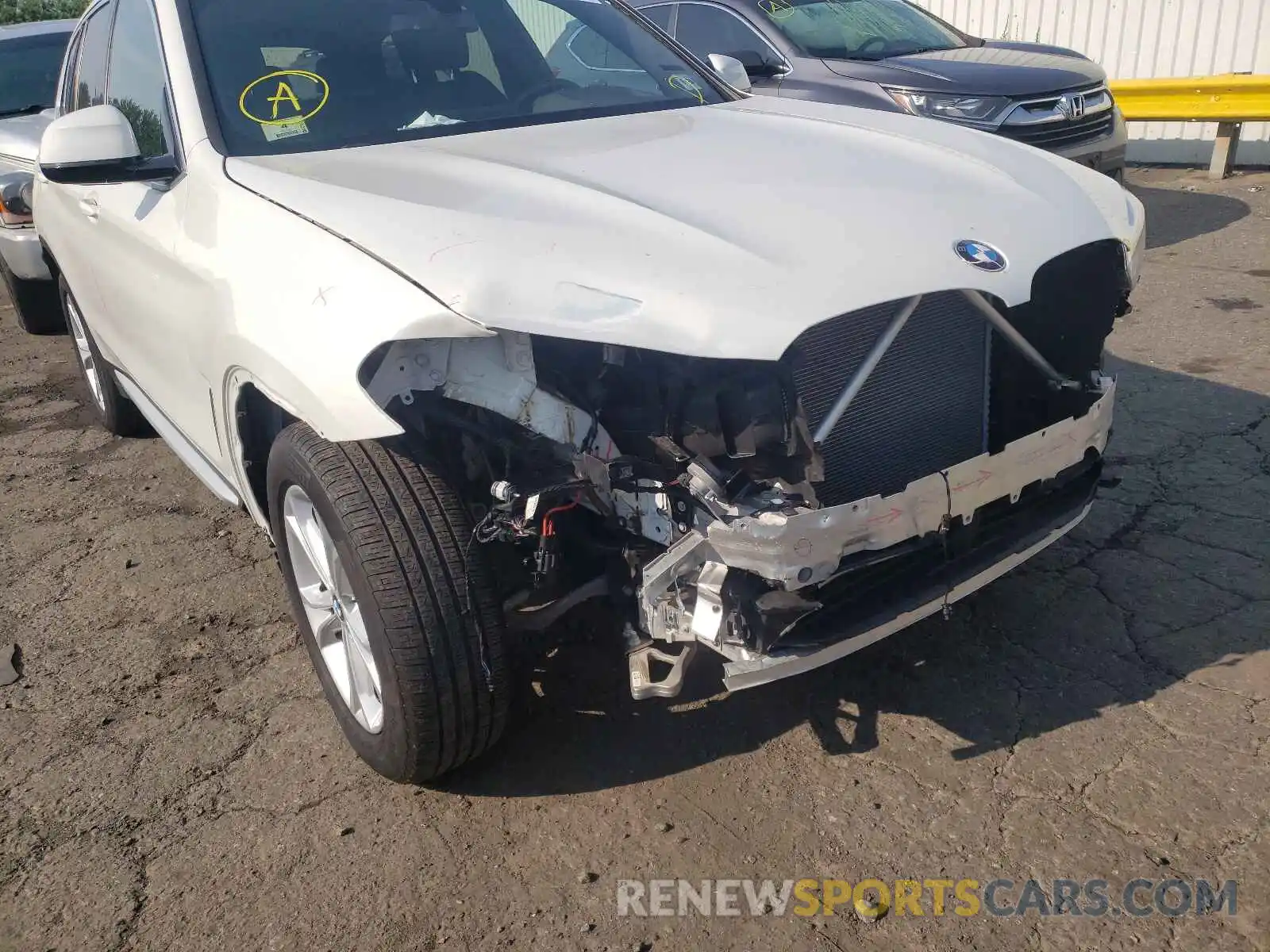 9 Photograph of a damaged car 5UXTR7C57KLR43831 BMW X3 2019