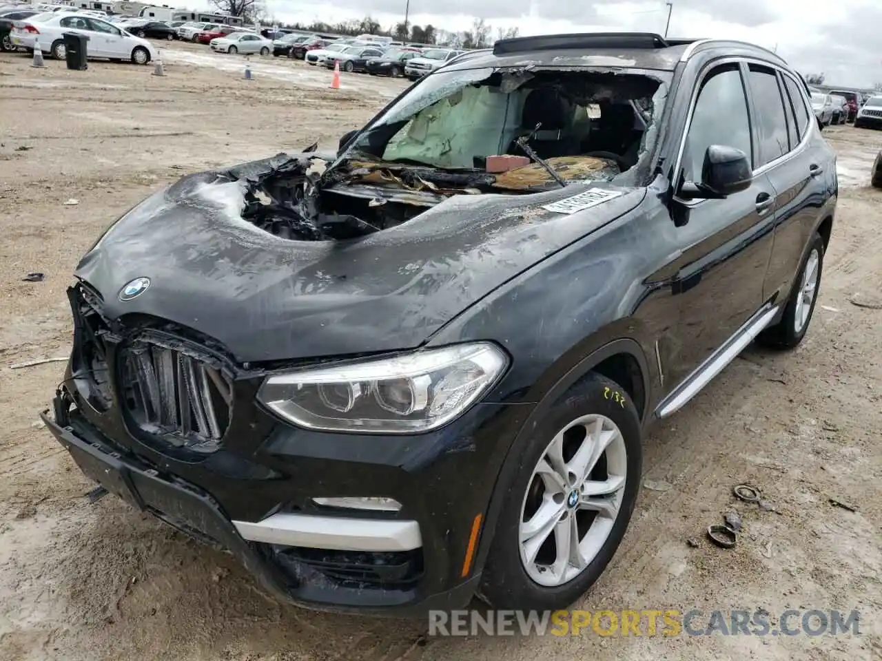 2 Photograph of a damaged car 5UXTR7C57KLR43862 BMW X3 2019