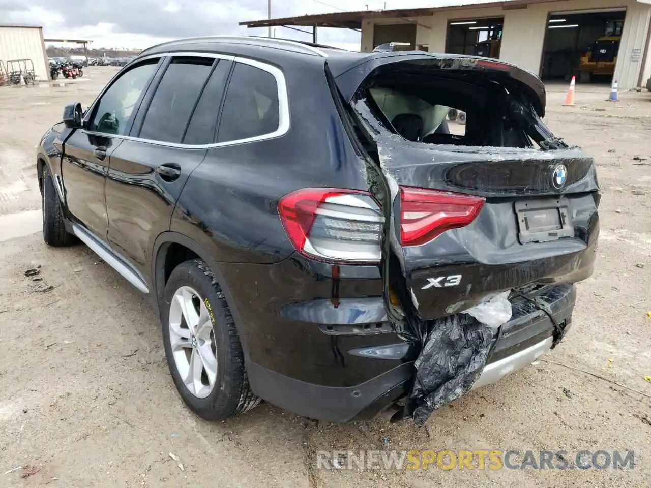 3 Photograph of a damaged car 5UXTR7C57KLR43862 BMW X3 2019