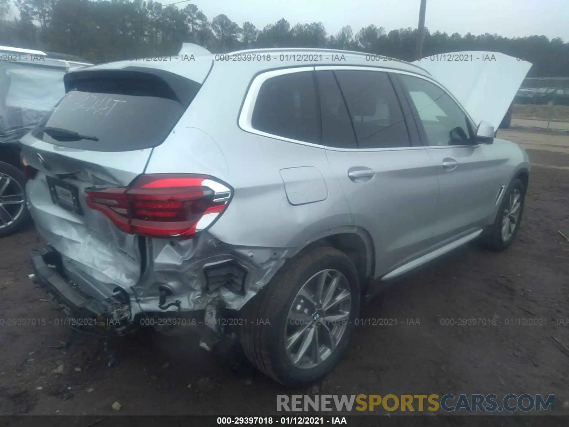 4 Photograph of a damaged car 5UXTR7C57KLR44722 BMW X3 2019