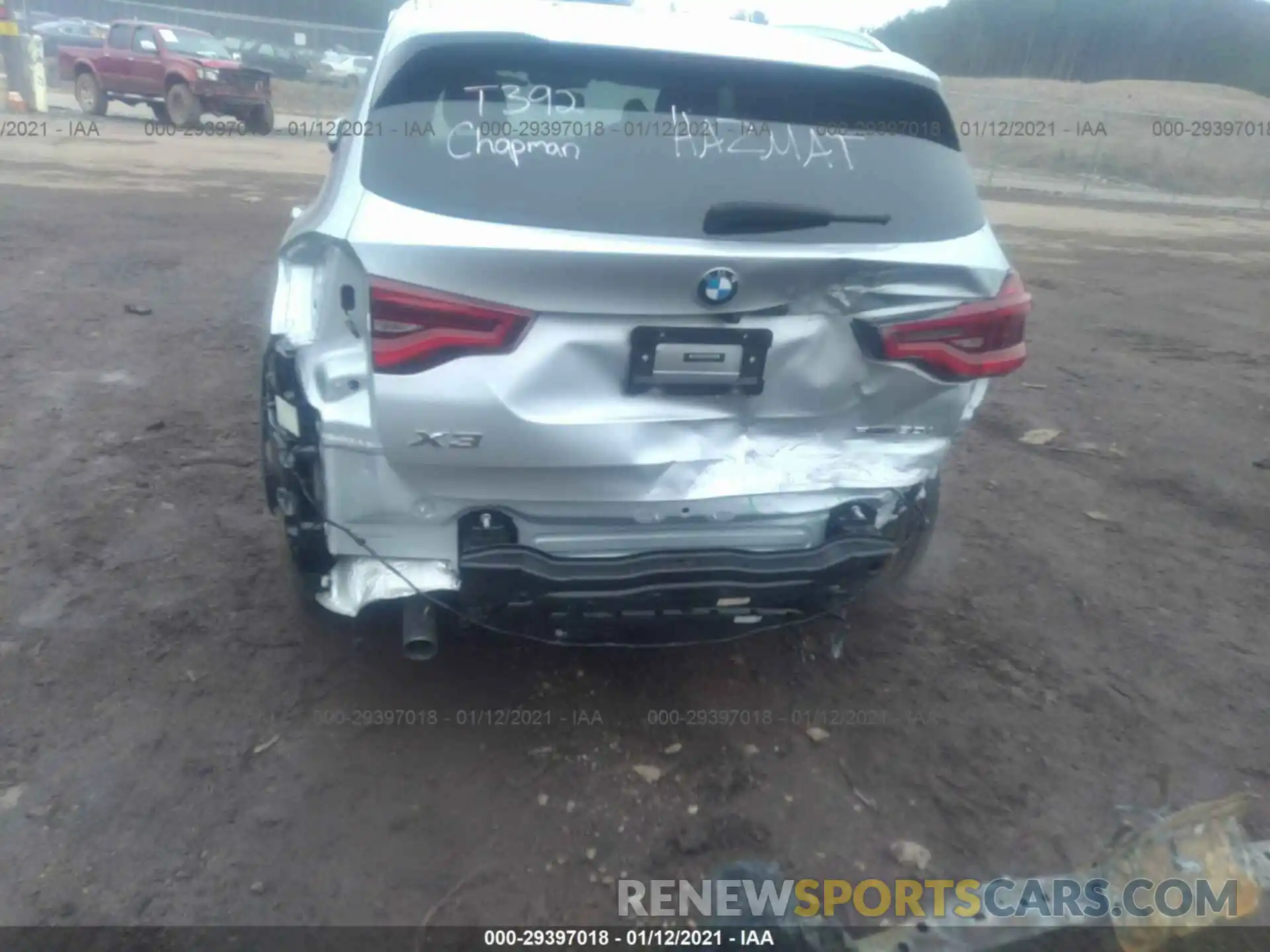 6 Photograph of a damaged car 5UXTR7C57KLR44722 BMW X3 2019